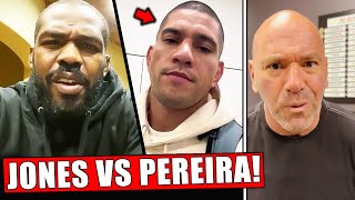 BREAKING! Jon Jones vs Alex Pereira SUGGESTED by UFC! Masvidal signs BOXING CONT