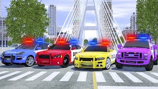 Meet New Police Cars Sergeant Lucas - Wheel City Heroes (WCH) - Fire Truck Cartoon for Kids