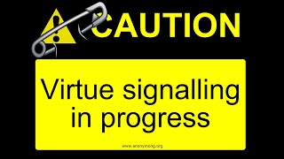 Corporate Virtue Signalling. Why do they do it?