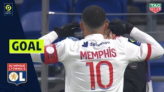 Goal Memphis DEPAY (39' - OLYMPIQUE LYONNAIS) OLYMPIQUE LYONNAIS - RC LENS (3-2) 20/21