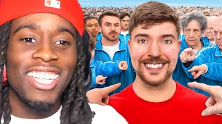 Kai Cenat Reacts to MrBeast Ages 1 - 100 Decide Who Wins $250,000