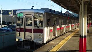 東武10000系11204F本日629Eより運用開始