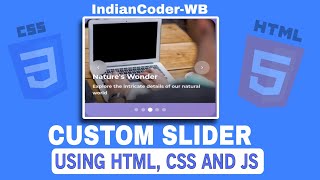 How to Create Image Slider in HTML, CSS & JS - Step by Step | JavaScript Projects @CodeWithHarry