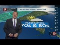 wftv 9 orlando fl november 21 2015 5pm newscast tom terry weather segment