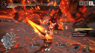 MHR: Sunbreak - Lv. 220 Afflicted Magma Almudron (TA) / Lance - 4'49\