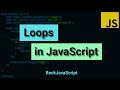 JavaScript tutorial - Loops in 5 minutes #js
