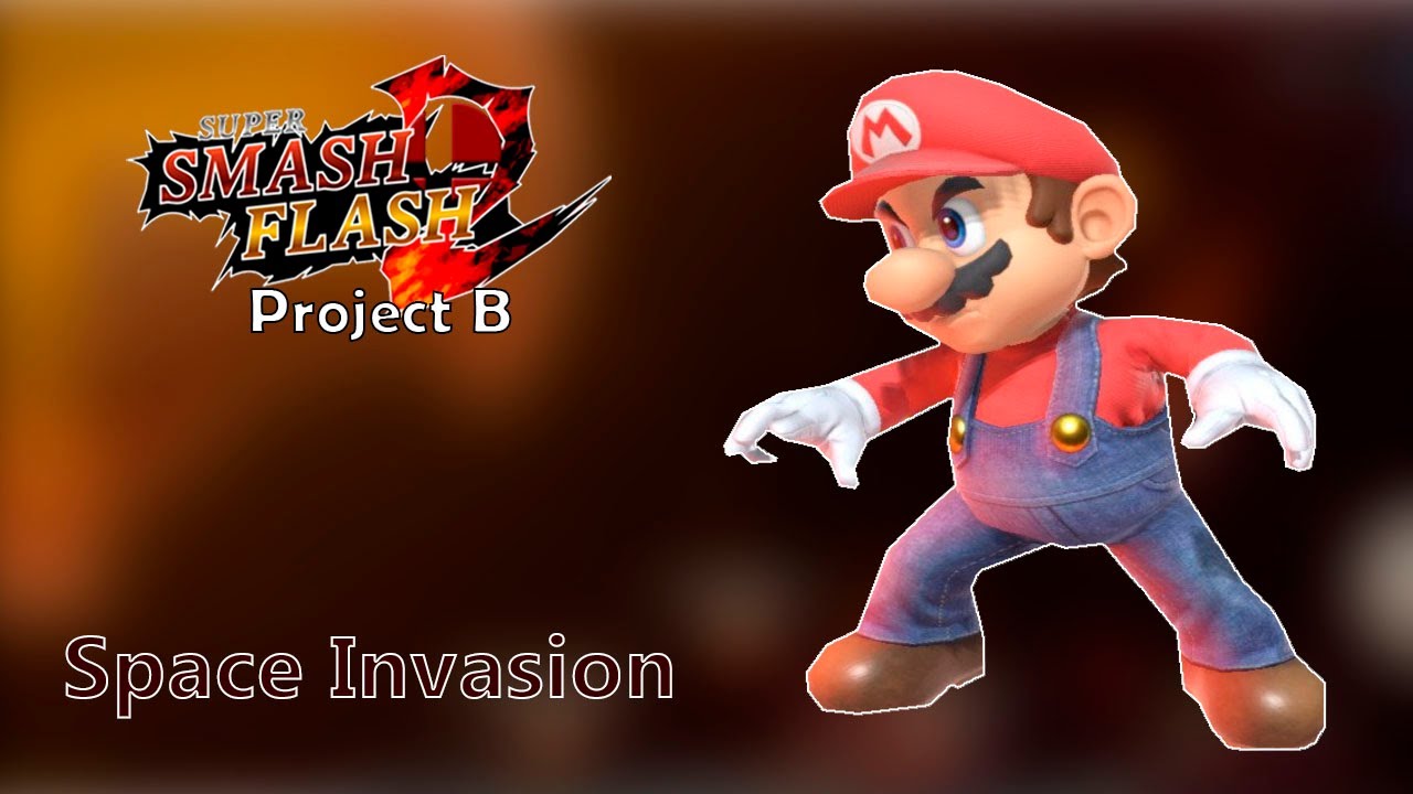 SSF2 Project B Patch 9: Space Invasion - YouTube