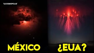 NO SOLO en MÉXICO REPORTAN EXTRAÑAS LUCES en el CIELO en ESTADOS UNIDOS, SE APROXIMA ALGO?