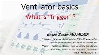 Ventilators basics  : What is Trigger ?