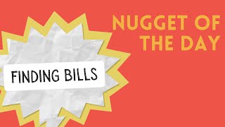 WA Legislature 101: Searching Bills