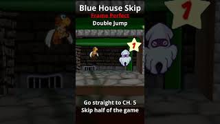 SKIP HALF OF THE GAME!!! Paper Mario Blue House Skip