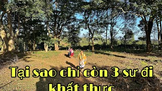 Ngủ Suối Và Khất Thực Khu Vực Vắng Nhà.Tại Sao Chỉ Còn 3 Sư Đi Khất Thực#13hanhdauda