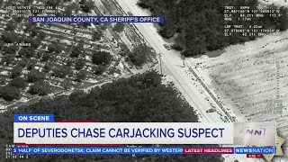 Deputies chase carjacking suspect  |  Dan Abrams Live