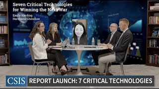 Report Launch: Seven Critical Technologies for Winning the Next War