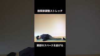 【股関節調整ストレッチ】　ヨーガ・ピラティス：ボディワーク #shorts