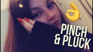 Pinching and plucking your negativity AWAY - ASMR