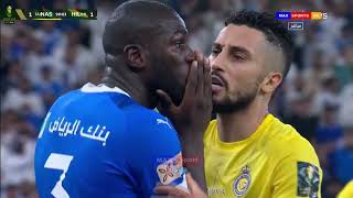 جميع حالات طرد في مباراة مجنونة الهلال والنصر في نهائي كأس خادم الحرمين الشريفين