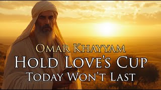 Omar Khayyam Quotes - Hold Love's Cup Today Won't Last | Meditative Quatrains from the Rubaiyat