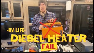 Diesel Heater Fail, Repair and Install In Our RV, RV Life | Full-Time RV Family