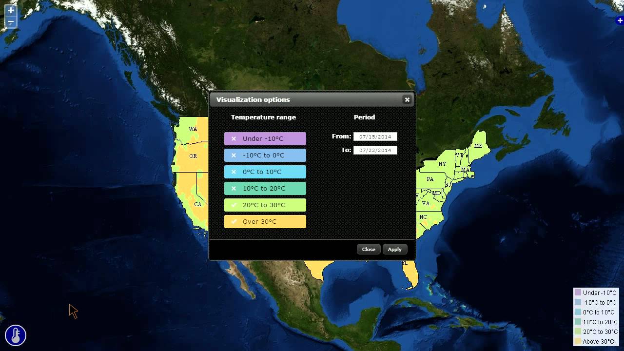 OpenLayers Map With An Animated WMS Layer - YouTube