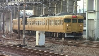 【山陽本線】JR西日本　地域色115系電車　オカK-03編成