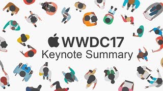 WWDC 2017 Keynote summary! New iPads, Macs and HomePod speaker!