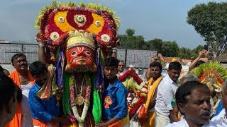 ಬಳುವನೇರಲು ಶ್ರೀ ದೂತರಾಯ ಸ್ವಾಮಿಯವರು ಶಿಖರಕಳಸ ಸ್ಥಾಪನೆಗೆ ಪ್ರವೇಶಿಸಿದ ಸಂದರ್ಭ