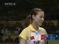 badminton chinamaster 2006 wsf xie xingfang 谢杏芳 vs wang lin 王琳