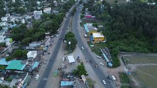 NH 45 Highway drone view