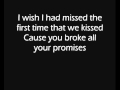 Jar of Hearts - Christina Perri Lyrics