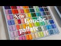 Unboxing new miya himi twin cup gouche pallate 112 colours 📦