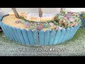 【多肉植物】花壇に植えていくわー ー野良猫対策花壇ー【succulent】 6