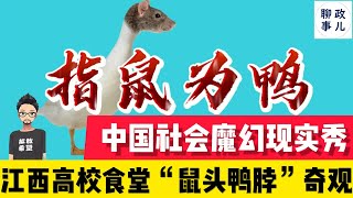 古有“指鹿为马”，今有“指鼠为鸭”！江西职业学院“鼠头鸭脖”奇谭 | 良心老师教学生说真话，视频被迫删除 | 政府公信力缺失【新闻快评 #33】