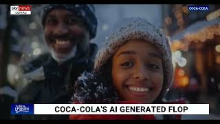 Coca Cola receives ‘big backlash’ over new AI generated Christmas advertisement