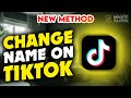 How to change name on tiktok 2024 | Edit Tiktok Username