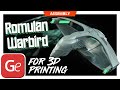 Romulan Warbird 3D Printing Model | Assembly by Gambody