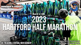 20231014 RACE Hartford Half FULL COURSE 4k POV Virtual Race [76]