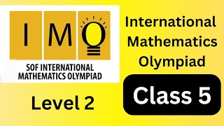 #FavFive | Sof International Mathematics Olympiad Level 2 Class 5 2024-25 model paper | #olympiad |