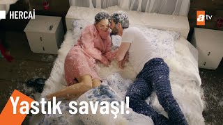 Reyyan ve Miran'ın yastık savaşı -  @Hercai  56. Bölüm