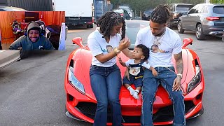 DDG BOUGHT HALO A FERRARI ON 1ST BIRTHDAY (LIVE STREAM REACTION)