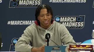 USC's Drew Peterson, Boogie Ellis talk about NCAA matchup with Michigan State
