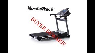 NordicTrack Treadmill Review - MAJOR DESIGN FLAW and MISLEADING Return Policy! BUYER BEWARE!