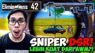 TEMBUS 42 KILLS CUMA PAKAI SNIPER PALING LANGKA DI PUBG MOBILE! LEBIH KUAT DARI AWM?!