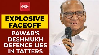 BJP's Liar Jibe At NCP Supremo Sharad Pawar After He Defends Anil Deshmukh