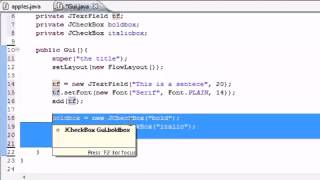 Java Programming Tutorial 64 JCheckBox YouTube