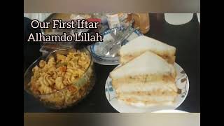 Our First Healthy Iftar With Lemonade No Artificial Juices Or Cold Drink #/shorts.