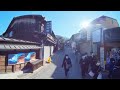 360°vr 西国三十三所　第十六番札所 清水寺までの参道を仁王門まで歩く。the approach to kiyomizu dera temple until niomon gate