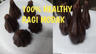 HEALTHY RAGI MODAK/ RAGI PURANA KOLUKATTAI/ RAGI KOLUKATTAI/ VINAYAGAR SATHURTHI SPECIAL KOLUKATTAI