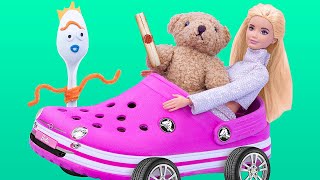 Toy Story in Real Life / Barbie and Friends Stop Motion