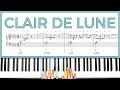 How to play 'Clair De Lune' by Claude Debussy on the piano -- Playground Sessions